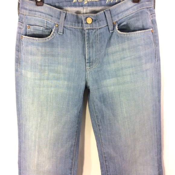 7 For all Mankind Flip Flop 27 jeans petite boot - Picture 5 of 5